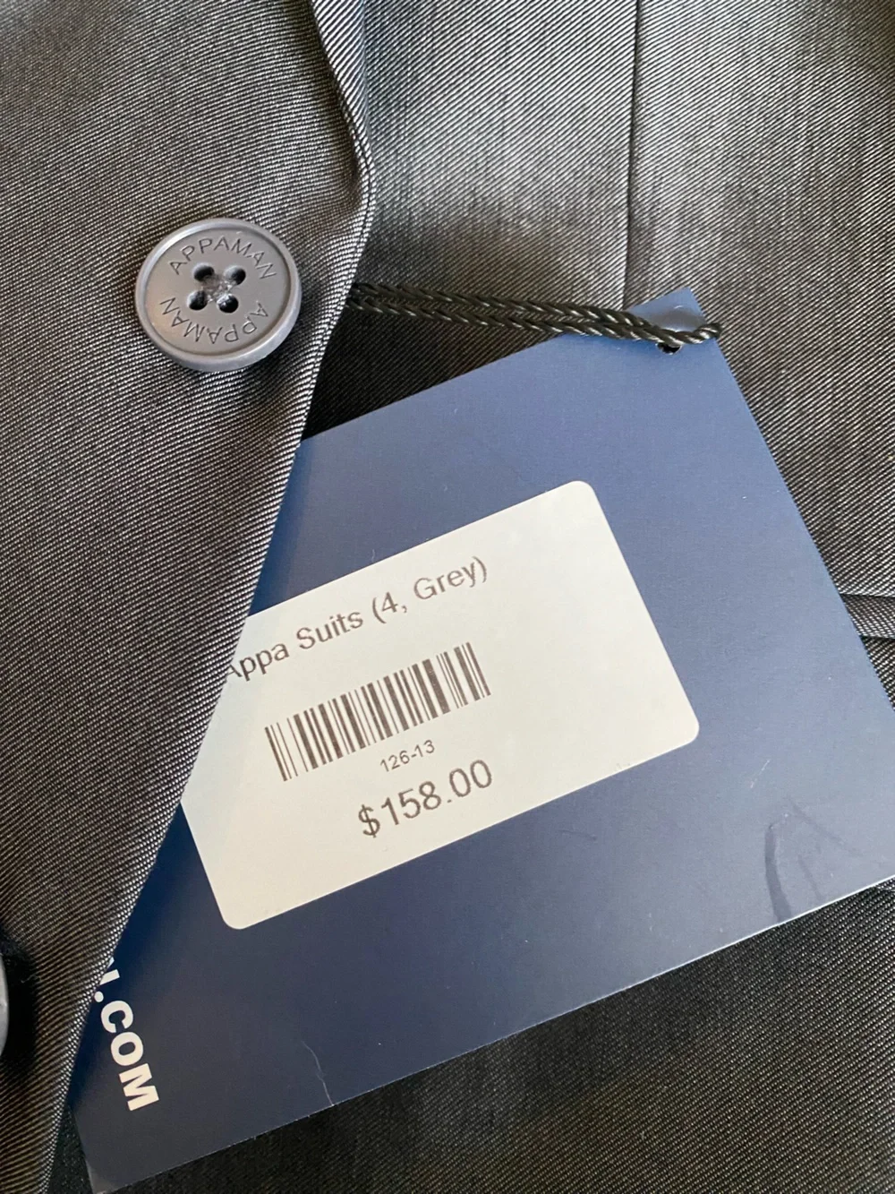 NWT Dark Gray Blazer Sz 4T